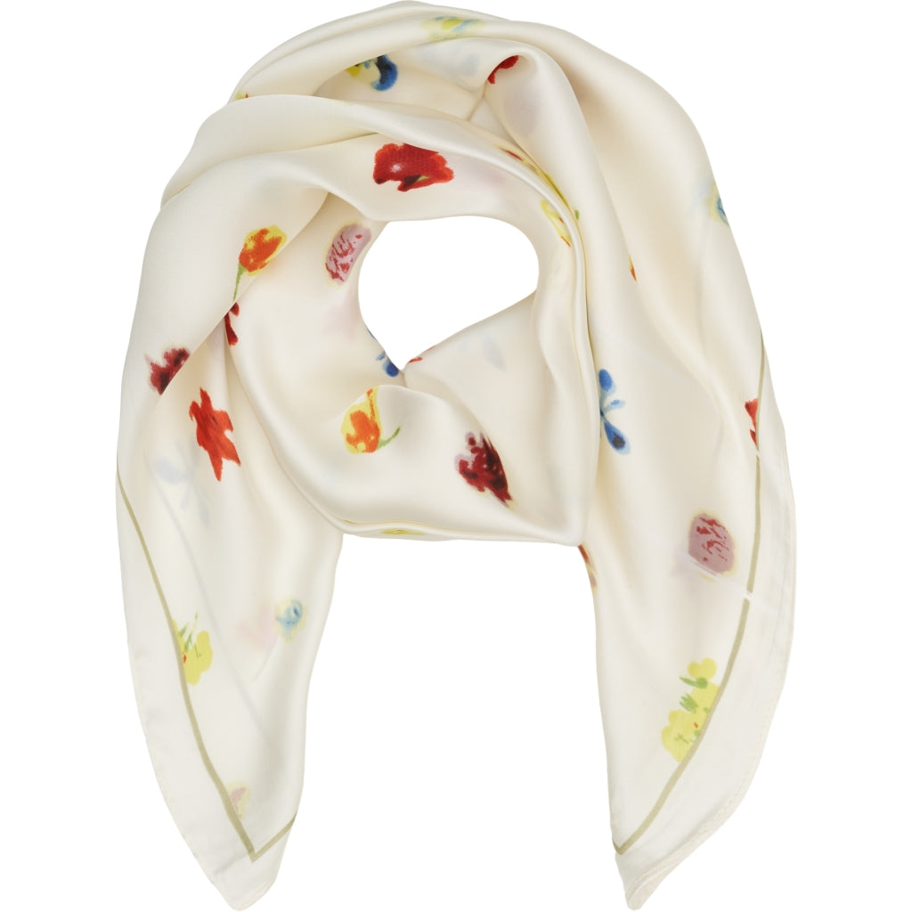 MARTA DU CHATEAU Marta du Chateau dame tørklæde MdcJuline FA-Scarf Scarf Offwhite31312-3