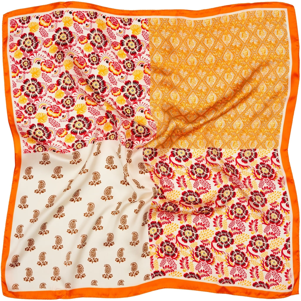 MARTA DU CHATEAU Marta du Chateau dame tørklæde MdcJuline FA-Scarf Scarf Orange3874