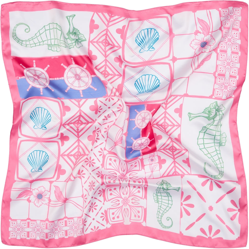 MARTA DU CHATEAU Marta du Chateau dame tørklæde MdcJuline FA-Scarf Scarf Pink11114
