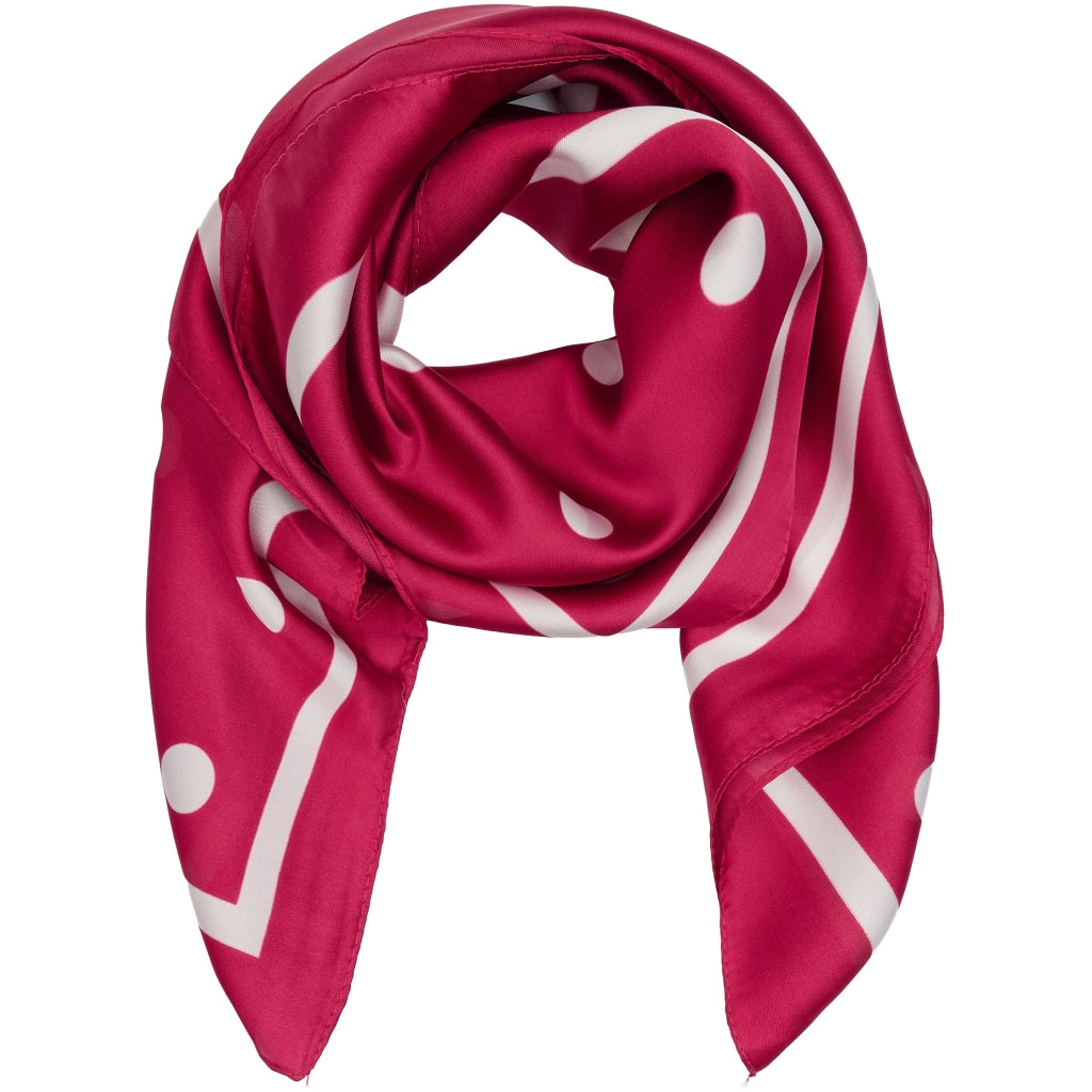 MARTA DU CHATEAU Marta du Chateau dame tørklæde MdcJuline FA-Scarf Scarf Red1515