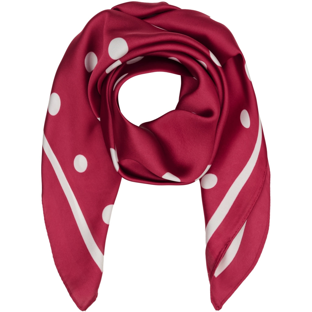 MARTA DU CHATEAU Marta du Chateau dame tørklæde MdcJuline FA-Scarf Scarf Red31346-2