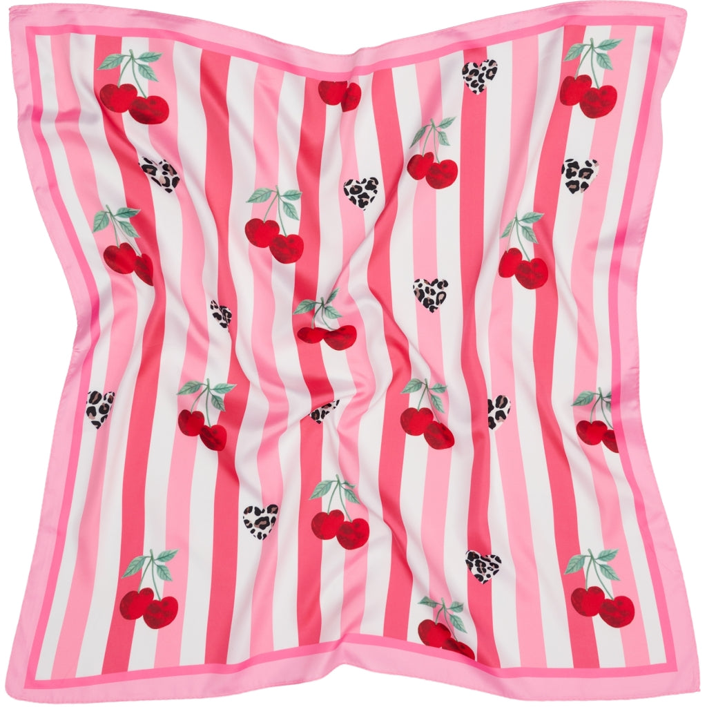 MARTA DU CHATEAU Marta du Chateau dame tørklæde MdcJuline FA-Scarf Scarf Red/Pink11135-6