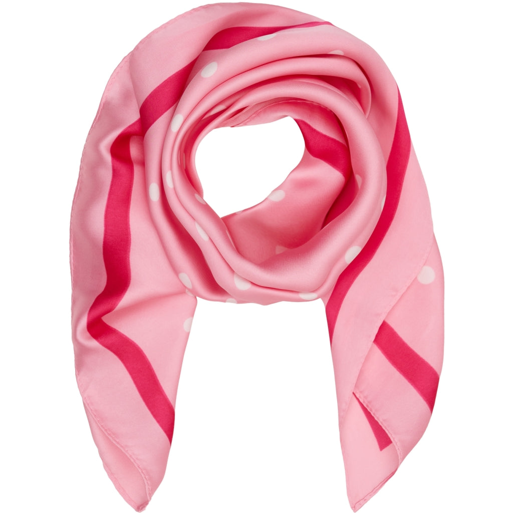 MARTA DU CHATEAU Marta du Chateau dame tørklæde MdcJuline FA-Scarf Scarf Red/Pink31348-1