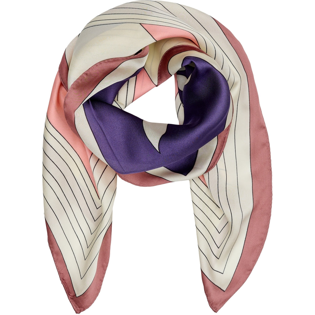 MARTA DU CHATEAU Marta du Chateau dame tørklæde MdcJuline FA-Scarf Scarf Rosa31229