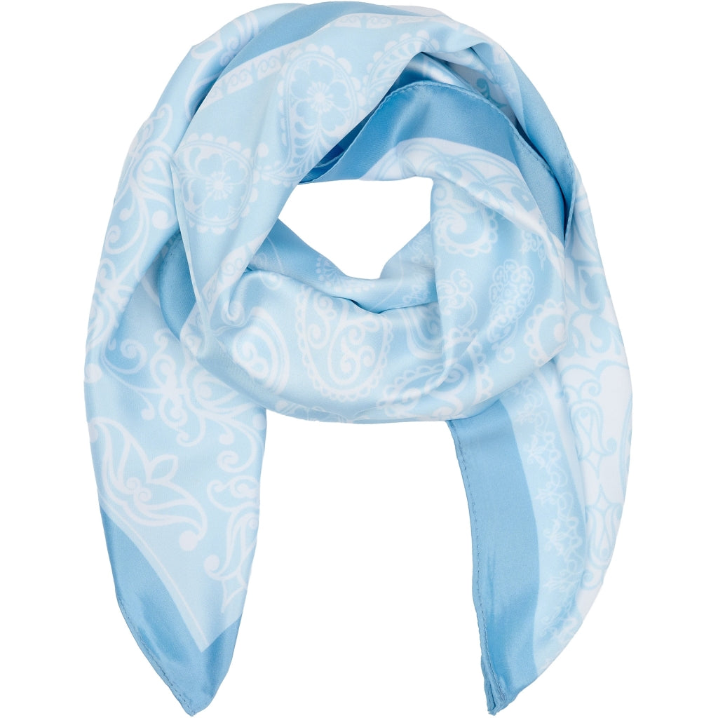 MARTA DU CHATEAU Marta du Chateau dame tørklæde MdcJuline FA-Scarf Scarf SkyBlue11124