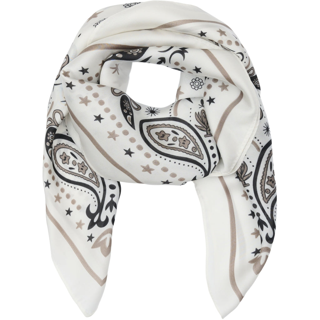 MARTA DU CHATEAU Marta du Chateau dame tørklæde MdcJuline FA-Scarf Scarf White31237