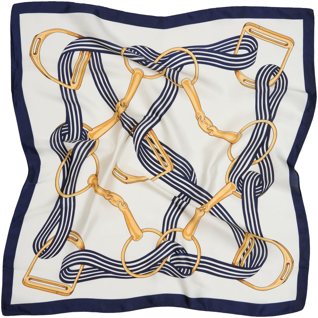 MARTA DU CHATEAU Marta du Chateau dame tørklæde MdcJuline FA-Scarf Scarf White3849