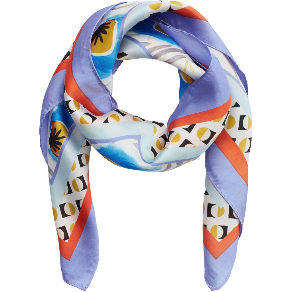 MARTA DU CHATEAU Marta du Chateau dame tørklæde MdcJuline FA1-Scarf Scarf Blue