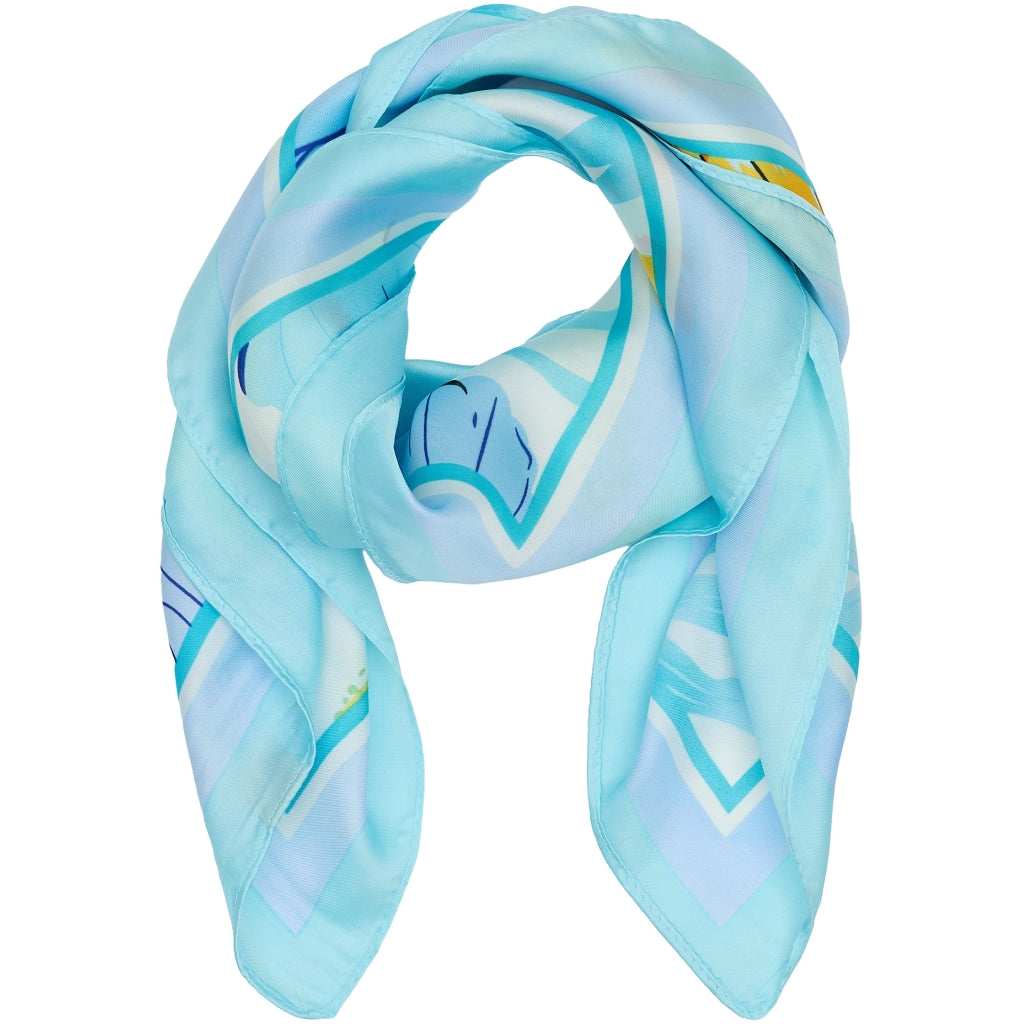 MARTA DU CHATEAU Marta du Chateau dame tørklæde MdcJuline FA1-Scarf Scarf Blue24