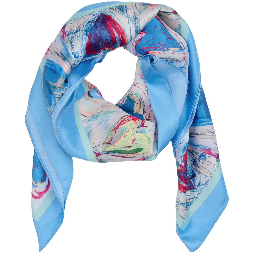 MARTA DU CHATEAU Marta du Chateau dame tørklæde MdcJuline FA1-Scarf Scarf Blue85