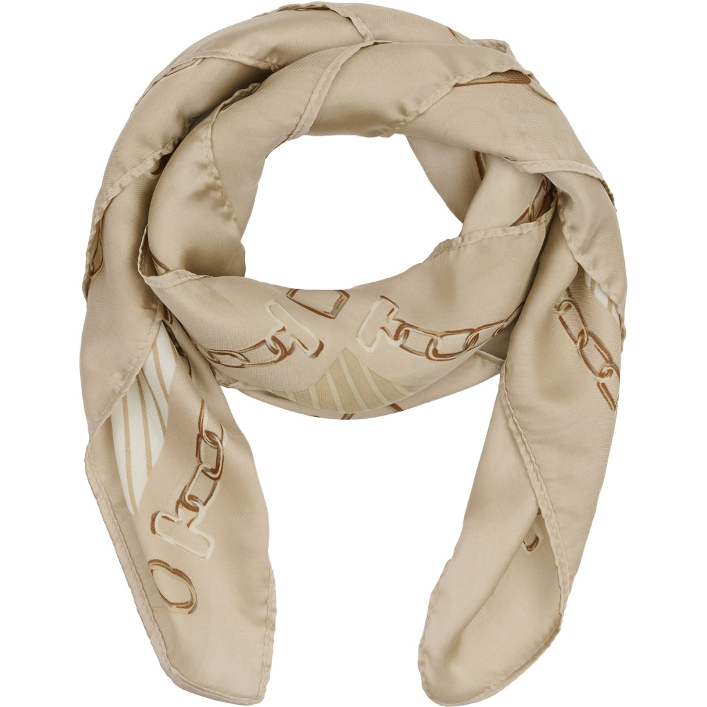 MARTA DU CHATEAU Marta du Chateau dame tørklæde MdcJuline FA1-Scarf Scarf LightTaupe175