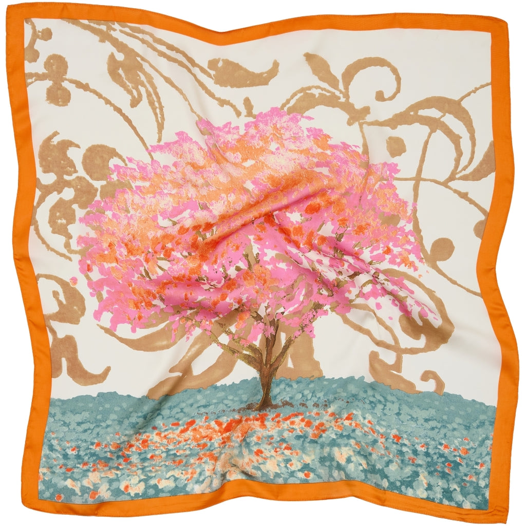 MARTA DU CHATEAU Marta du Chateau dame tørklæde MdcJuline FA1-Scarf Scarf Orange154