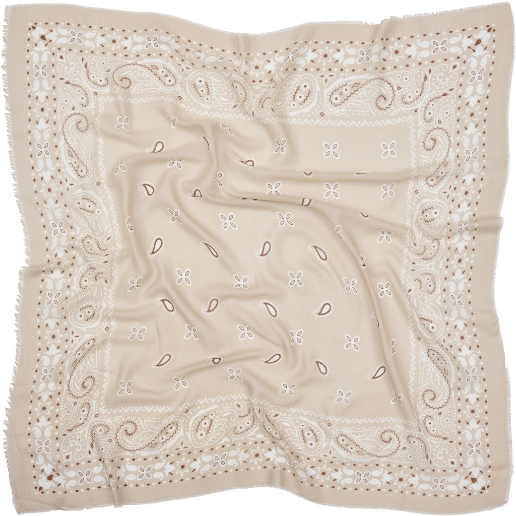 MARTA DU CHATEAU Marta du Chateau dame tørklæde MdcLeah FA37258 Scarf Beige