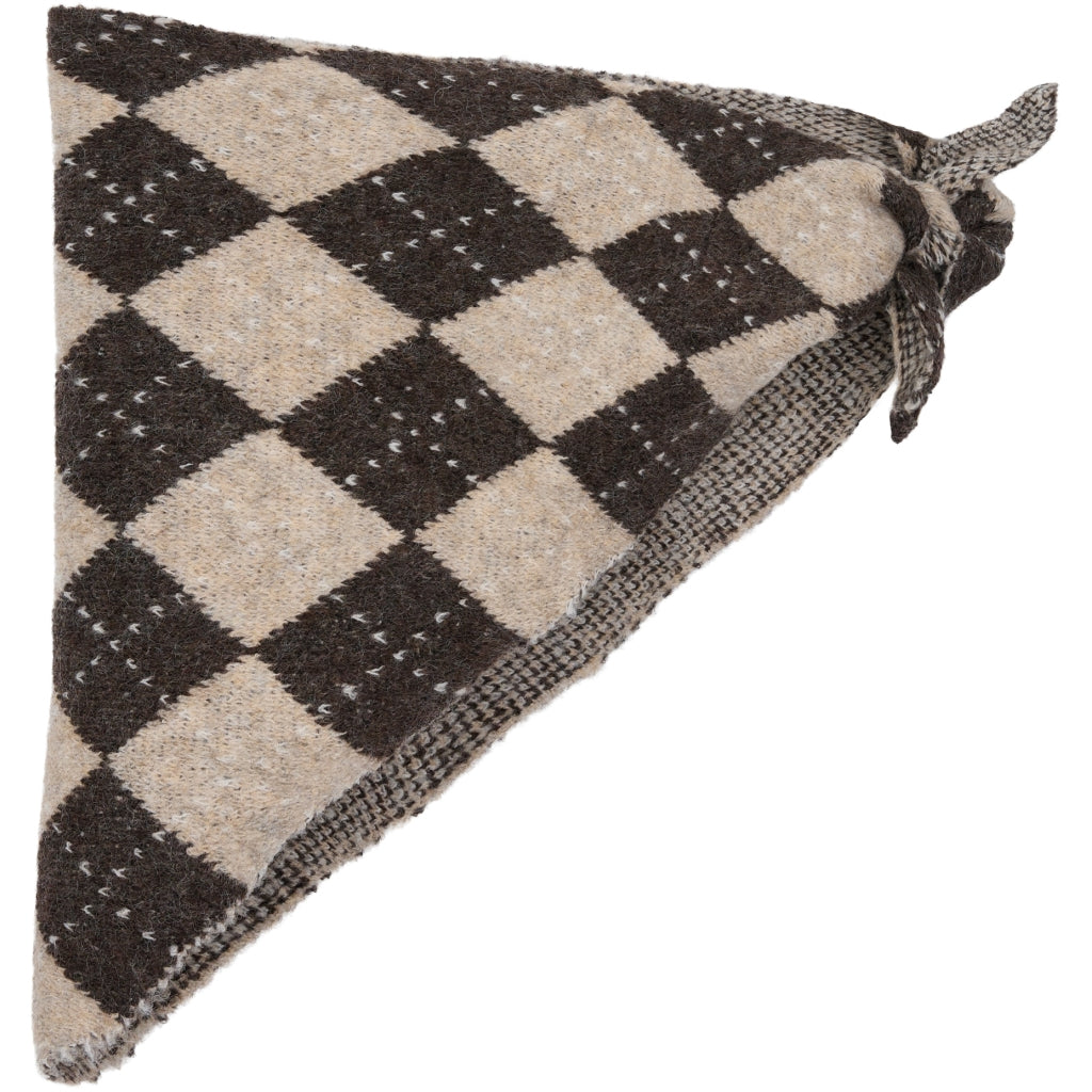 MARTA DU CHATEAU Marta du Chateau dame tørklæde MdcMaxi BA-3512 Scarf Coffee/Taupe