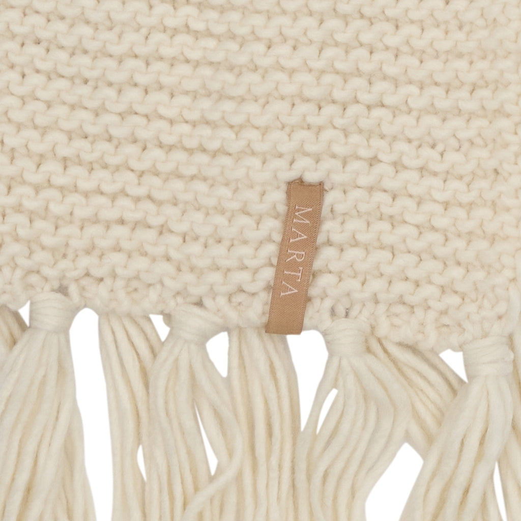 MARTA DU CHATEAU Marta du Chateau dame tørklæde MdcMilena 172-1002 Scarf Off White