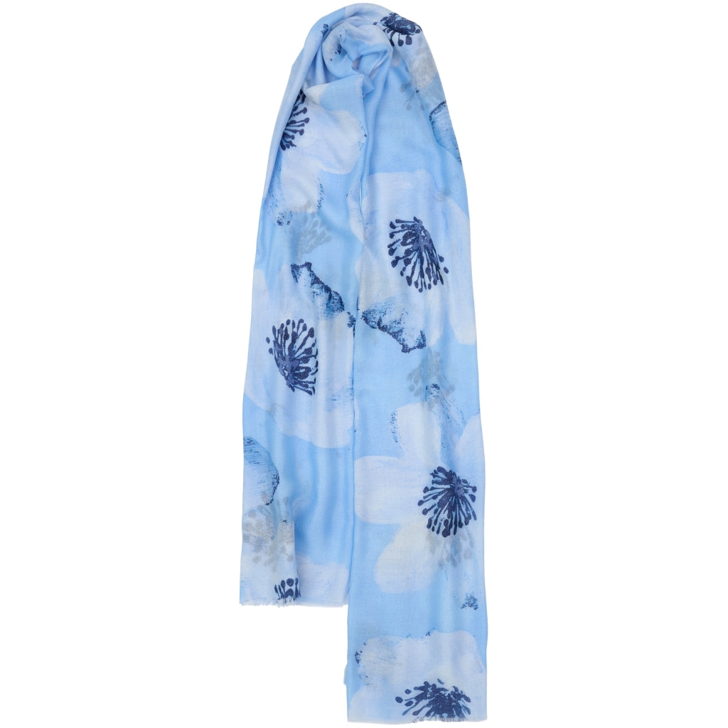 MARTA DU CHATEAU Marta du Chateau dame tørklæde MdcNeora FA37266 Scarf Sky Blue