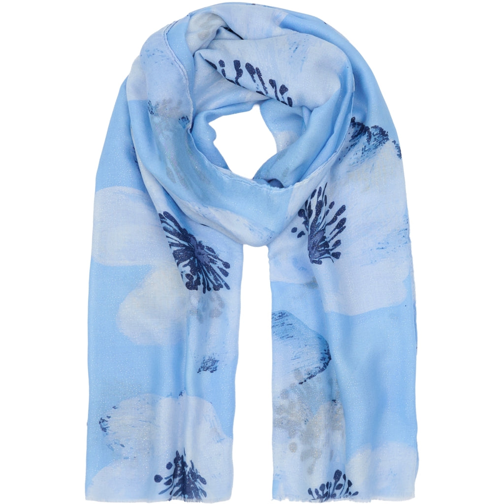 MARTA DU CHATEAU Marta du Chateau dame tørklæde MdcNeora FA37266 Scarf Sky Blue