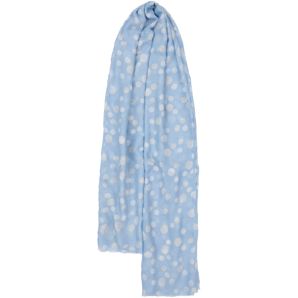 MARTA DU CHATEAU Marta du Chateau dame tørklæde MdcNimma FA37238 Scarf Blue