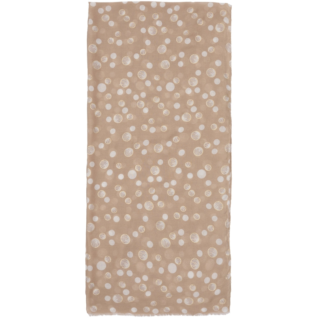 MARTA DU CHATEAU Marta du Chateau dame tørklæde MdcNimma FA37238 Scarf Light Coffee