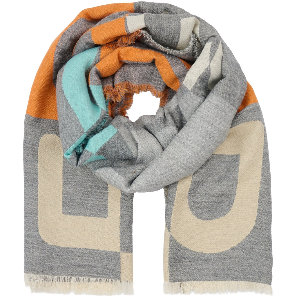 MARTA DU CHATEAU Marta du Chateau dame tørklæde MdcNyla BA-2865 Scarf Grey