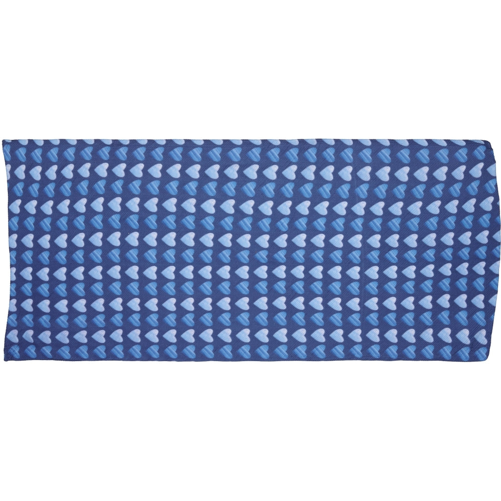 MARTA DU CHATEAU Marta du Chateau dame tørklæde MdcSaphira BA-1531 Scarf Blue