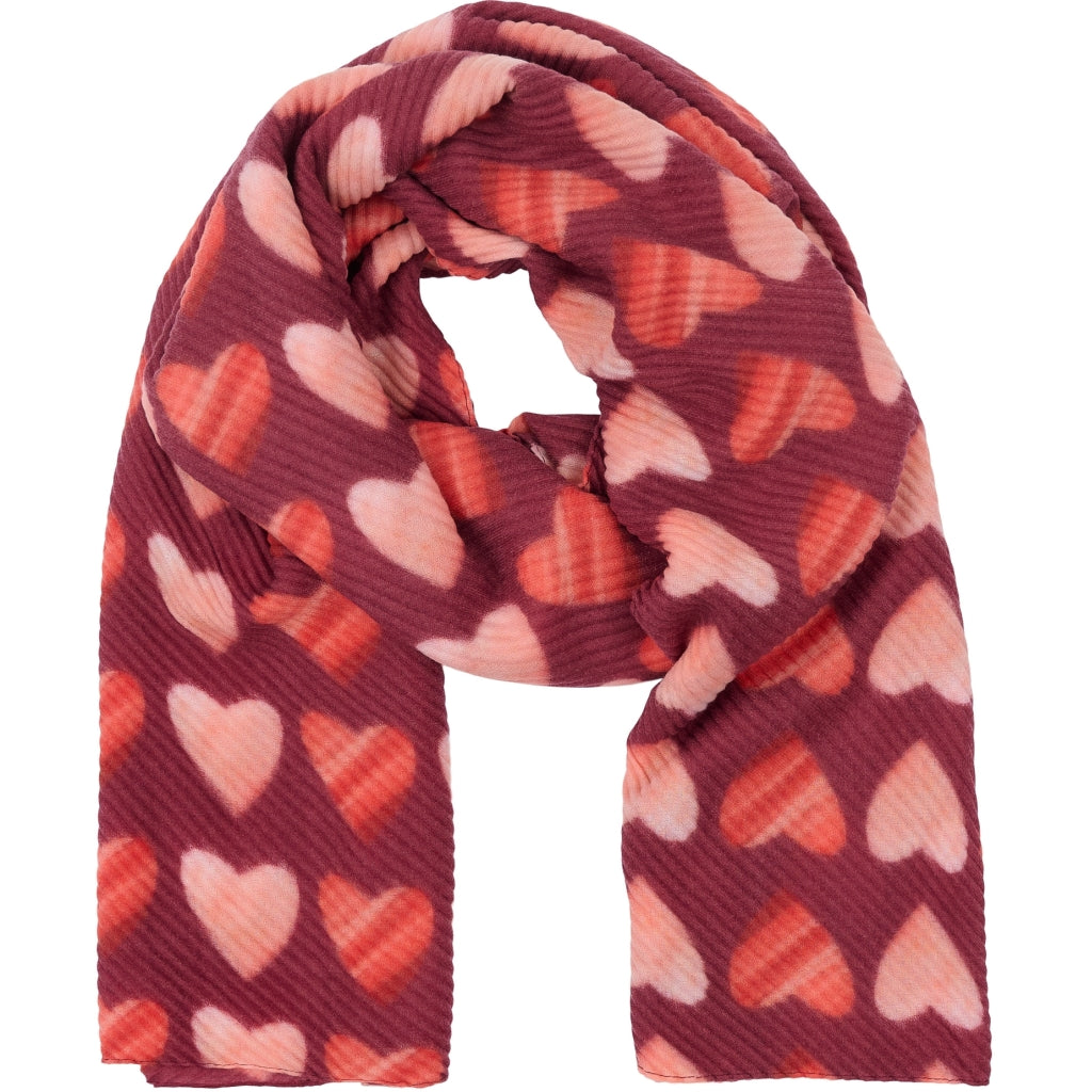 MARTA DU CHATEAU Marta du Chateau dame tørklæde MdcSaphira BA-1531 Scarf Bordeaux