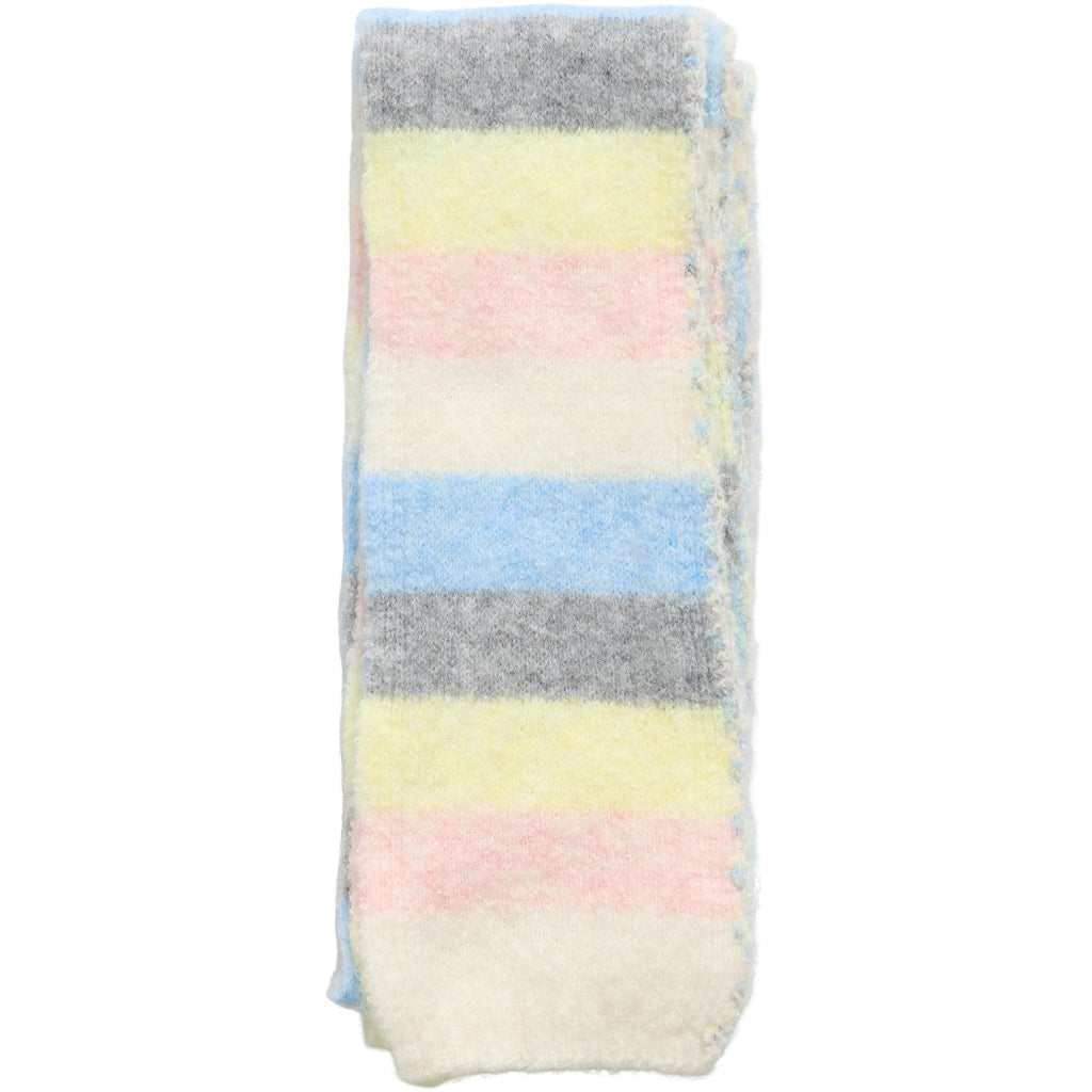 MARTA DU CHATEAU Marta du Chateau dame tørklæde MdcSilla BA-3516 Scarf Light Blue/Pink