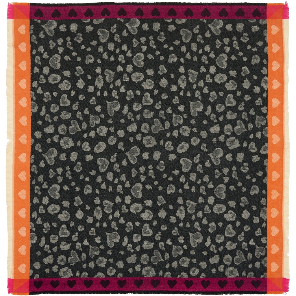 MARTA DU CHATEAU Marta du Chateau dame tørklæde MdcSoraka BA-1499 Scarf Black