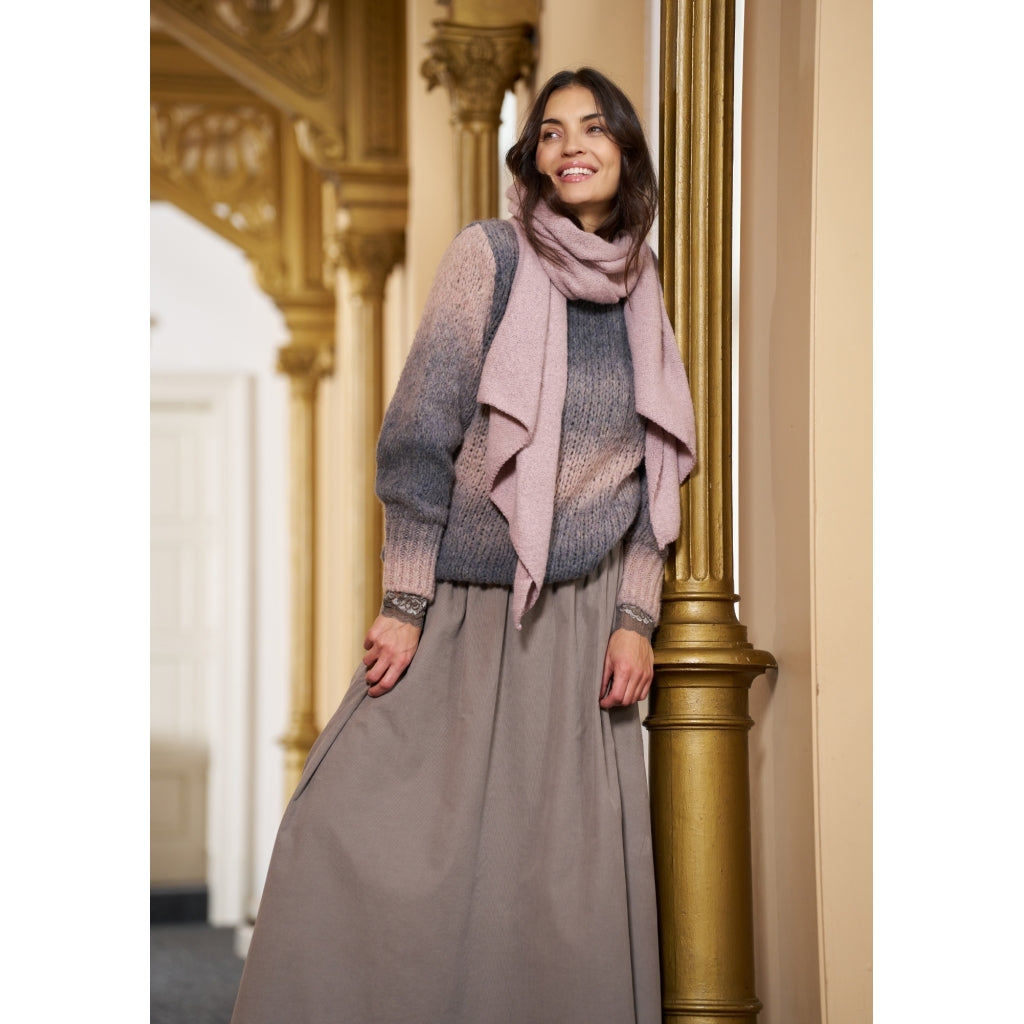 MARTA DU CHATEAU Marta du Chateau dame tørklæde MdcSunny 194007 Scarf Rose