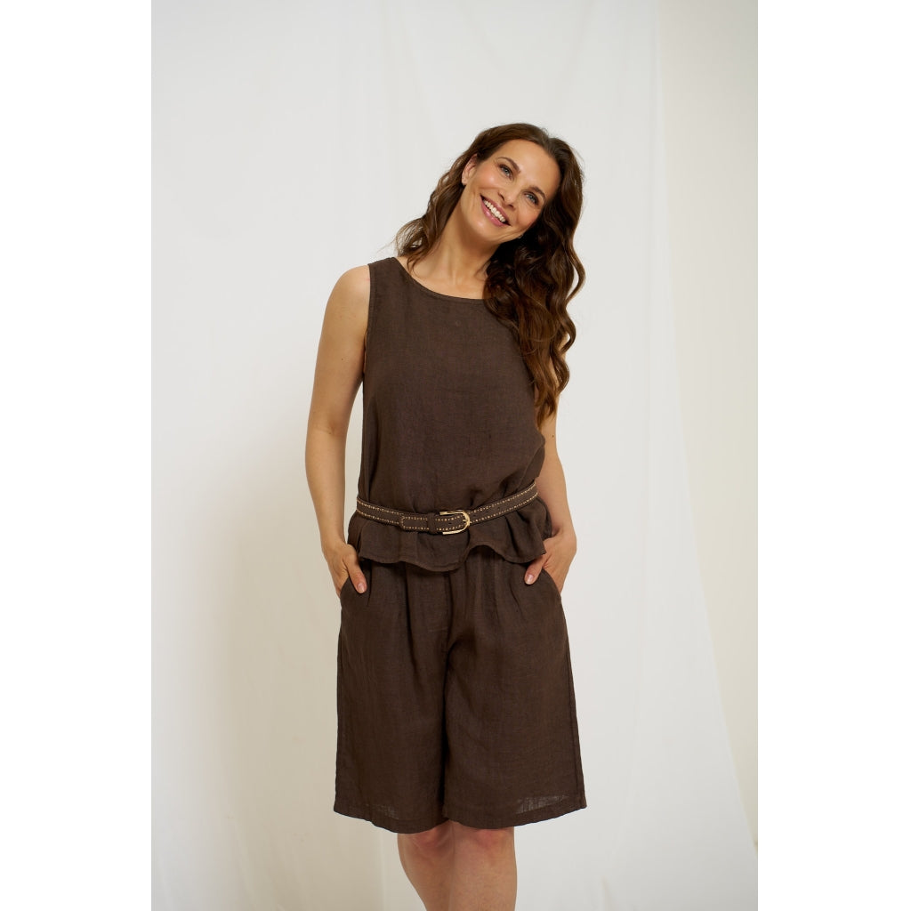MARTA DU CHATEAU Marta du Chateau dame top MdcAlessia 258917 Top Mocca