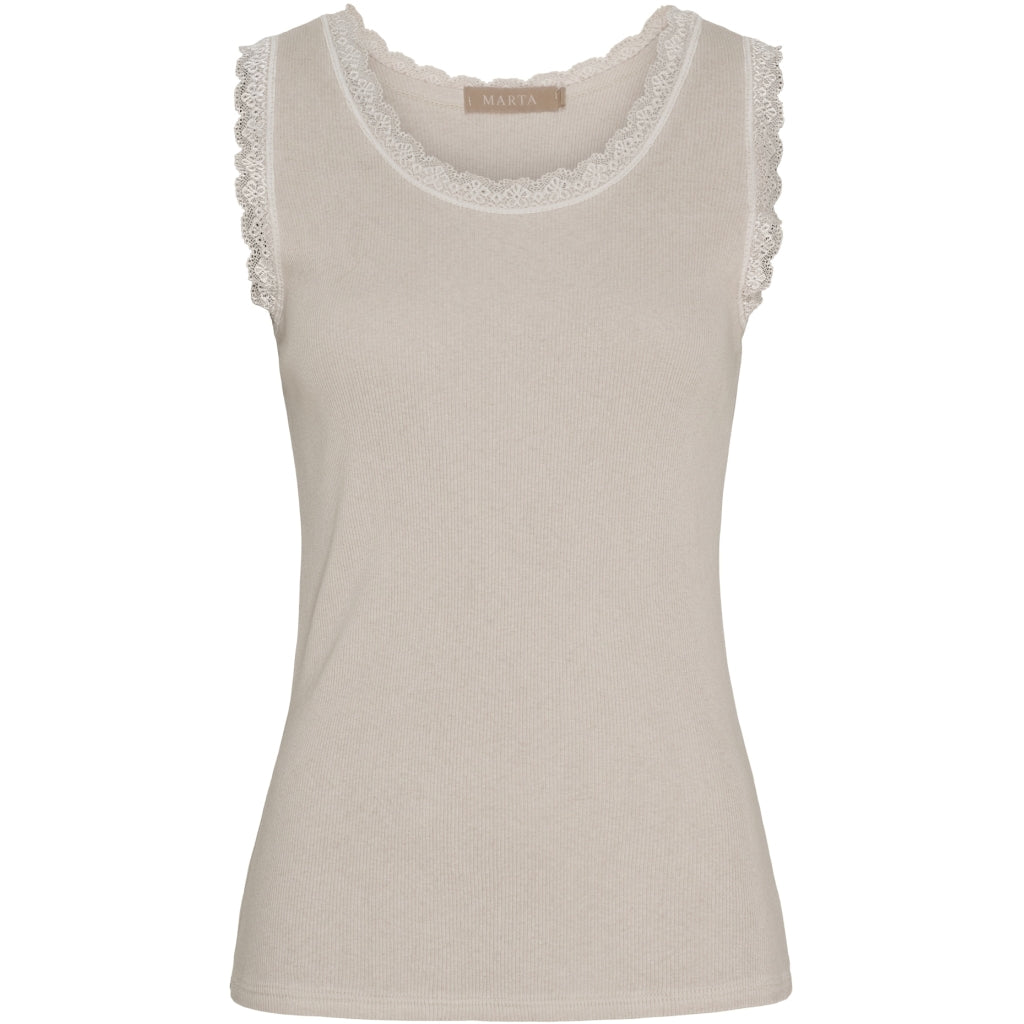 MARTA DU CHATEAU Marta du Chateau dame top MdcAngeline 2499 Top Beige