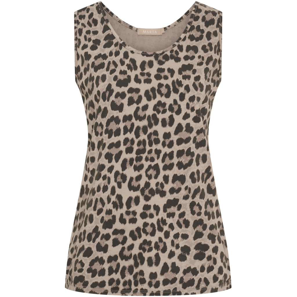 MARTA DU CHATEAU Marta du Chateau dame top MdcAngeline 2499 Top Beige camo