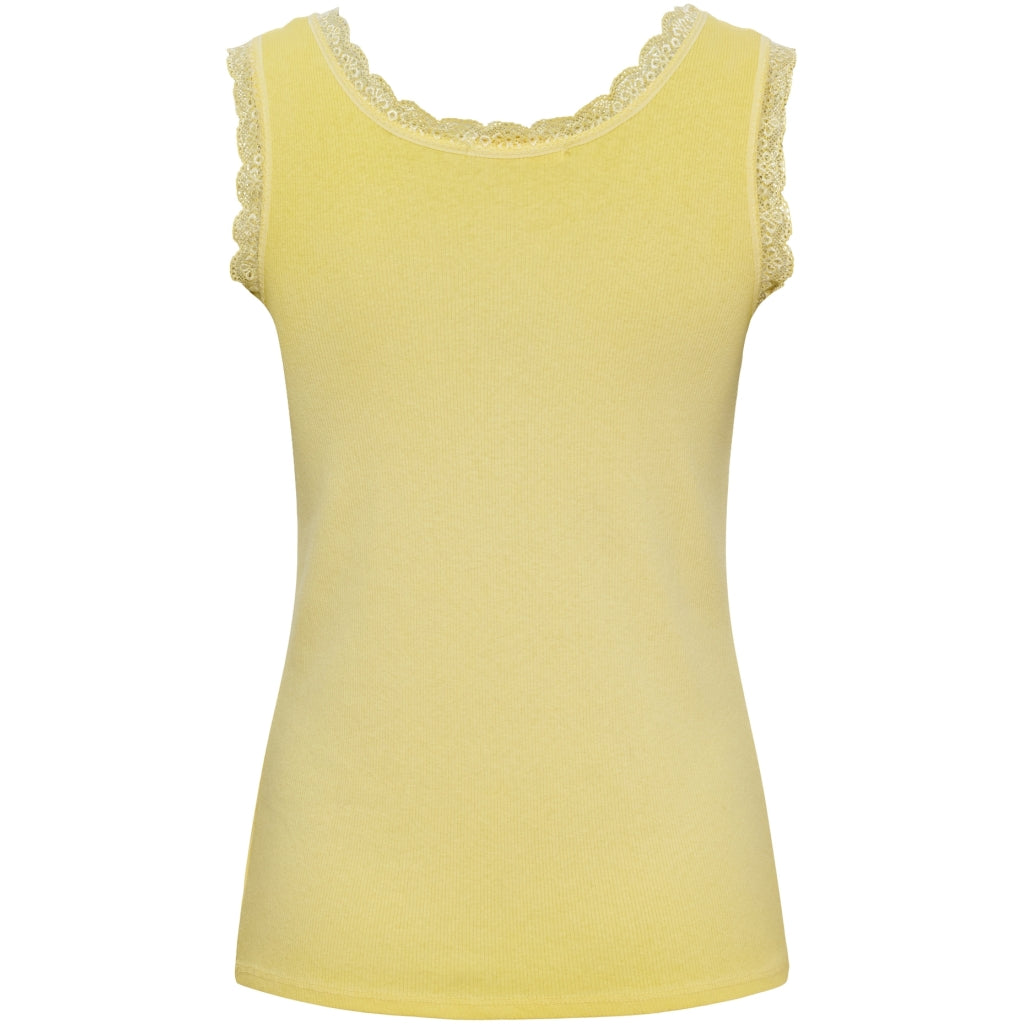 MARTA DU CHATEAU Marta du Chateau dame top MdcAngeline 2499 Top Butter Yellow