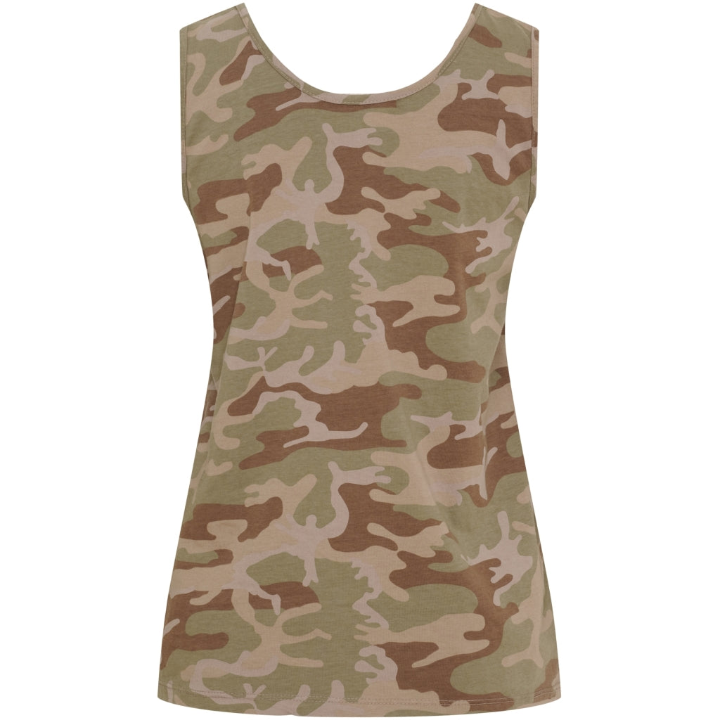 MARTA DU CHATEAU Marta du Chateau dame top MdcAngeline 2499 Top Green Camo