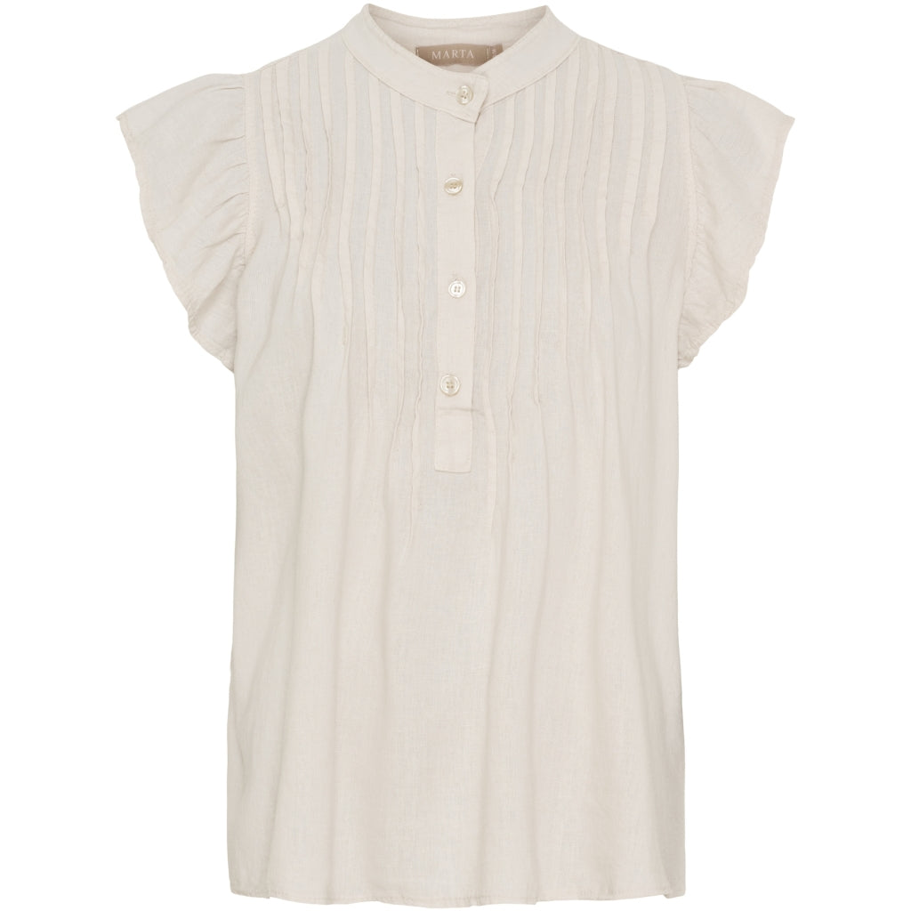 MARTA DU CHATEAU Marta du Chateau dame top MdcAnnie 7016 Top Sabbia