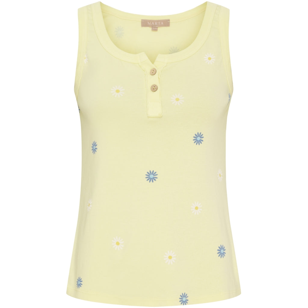 MARTA DU CHATEAU Marta du Chateau dame top MdcBillie 2683 Top Giallo
