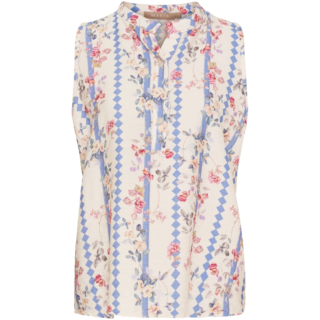 MARTA DU CHATEAU Marta du Chateau dame top MdcCatalina 6993 Top Jeans2319tps