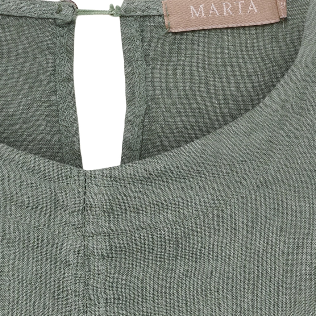 MARTA DU CHATEAU Marta du Chateau dame top MdcCeyla TC268010 Top Militare