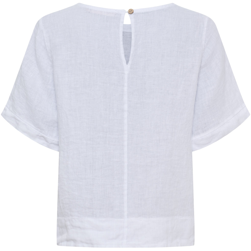 MARTA DU CHATEAU Marta du Chateau dame top MdcCeyla TC268010 Top Optical White