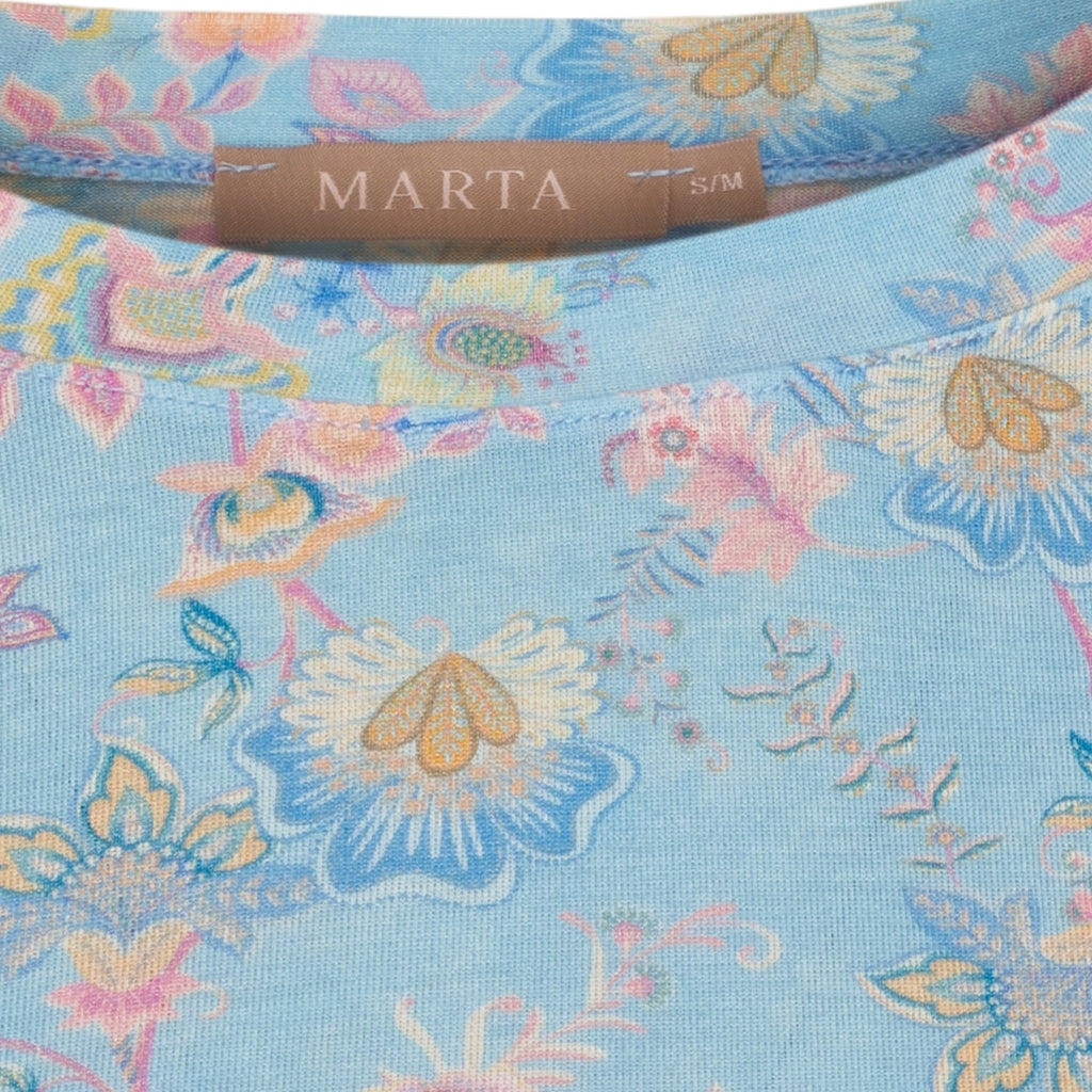 MARTA DU CHATEAU Marta du Chateau dame top MdcElissa 7914 Top Celeste