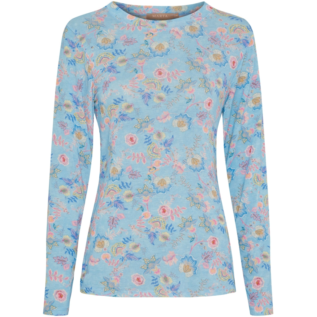 MARTA DU CHATEAU Marta du Chateau dame top MdcElissa 7914 Top Celeste