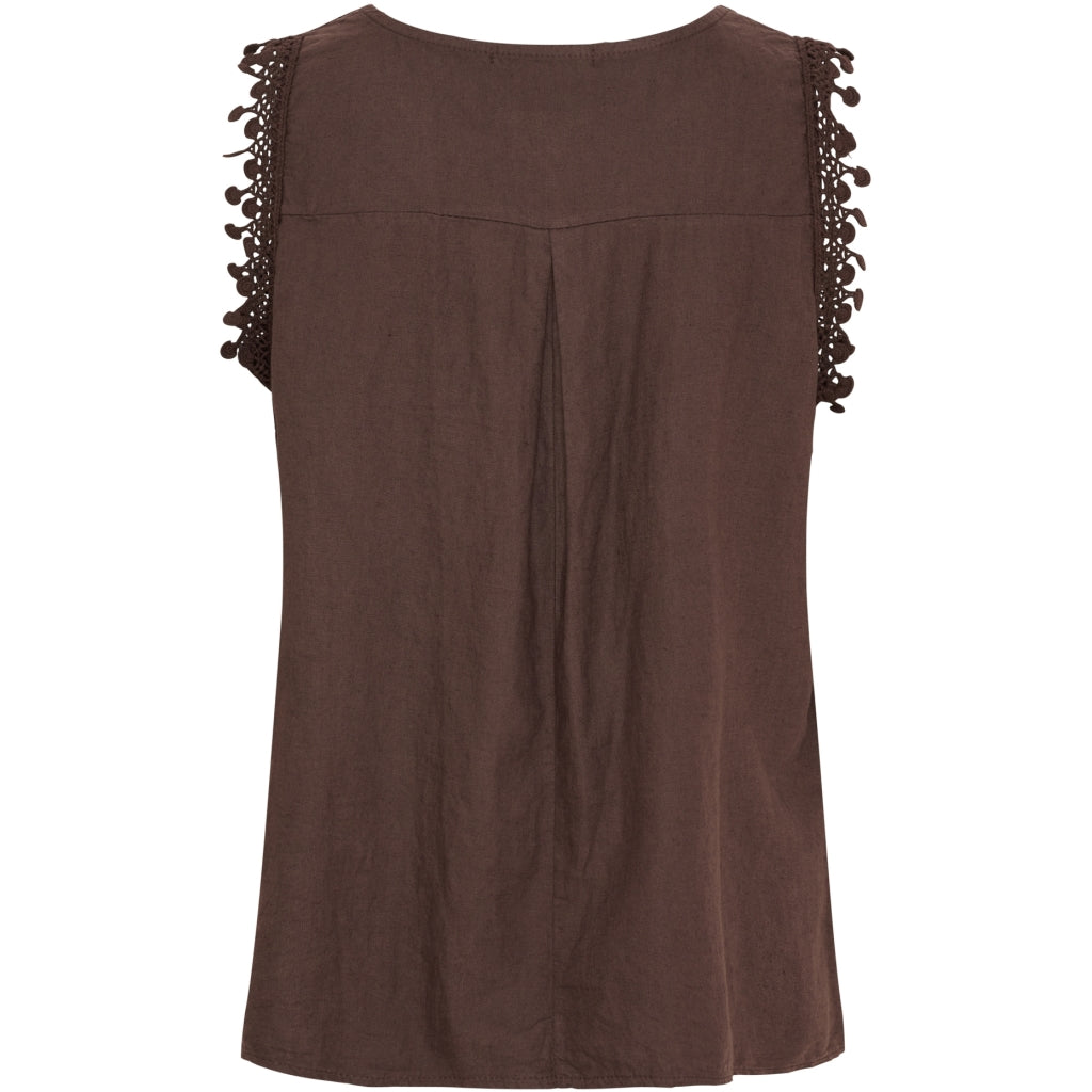 MARTA DU CHATEAU Marta du Chateau dame top MdcHolly 258355 Top Cold brown