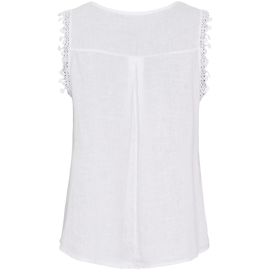 MARTA DU CHATEAU Marta du Chateau dame top MdcHolly 258355 Top Optical White