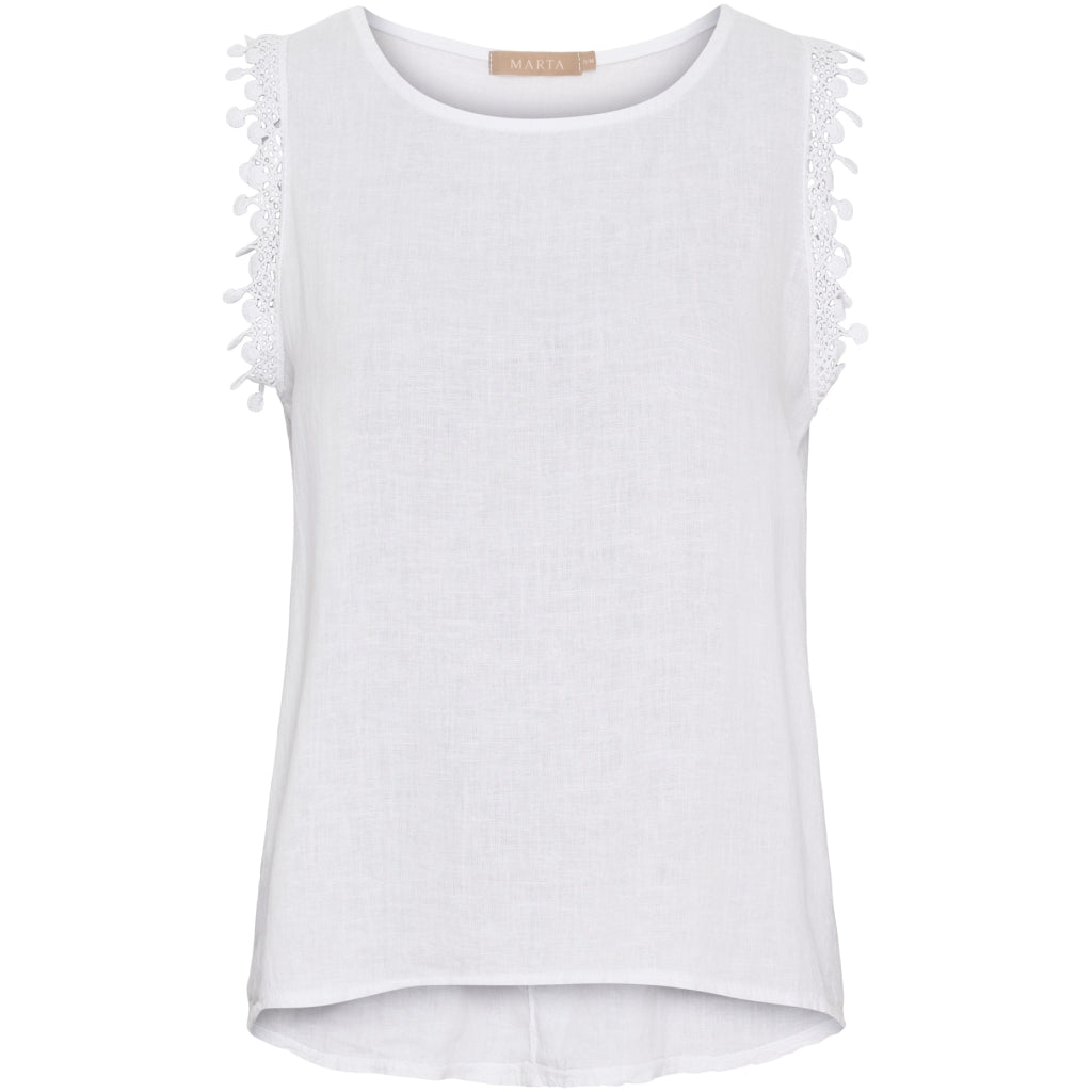 MARTA DU CHATEAU Marta du Chateau dame top MdcHolly 258355 Top Optical White
