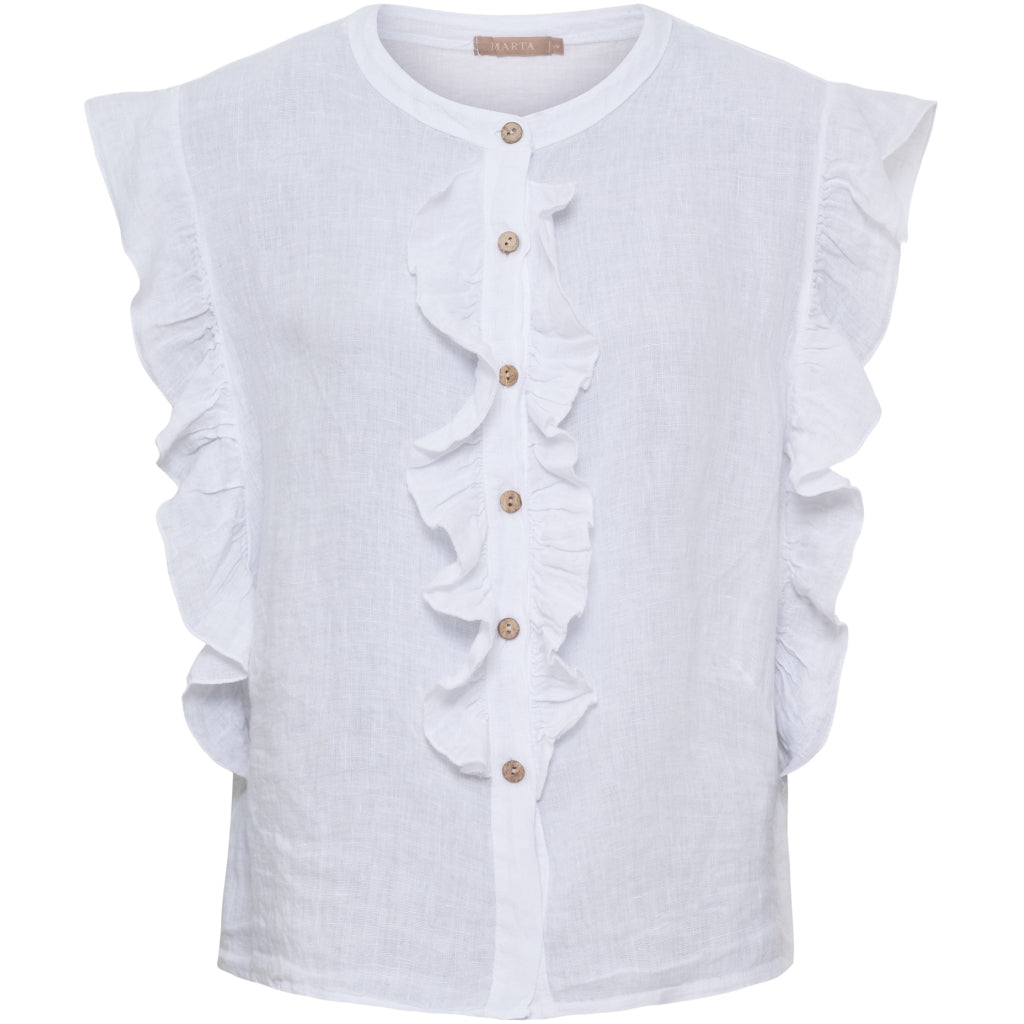 MARTA DU CHATEAU Marta du Chateau dame top MdcKarima 268433 Top White
