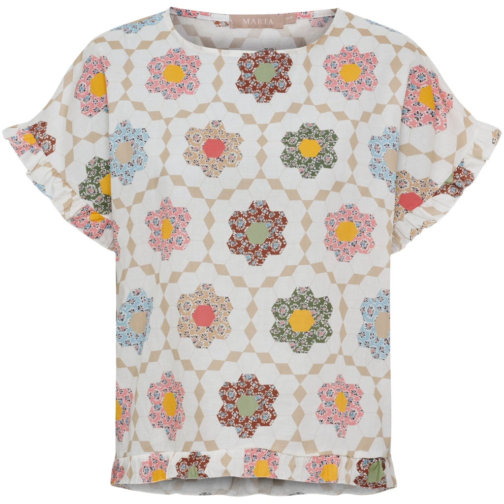MARTA DU CHATEAU Marta du Chateau dame top MdcKasimira 268483 Top BeigeIPA1401D7