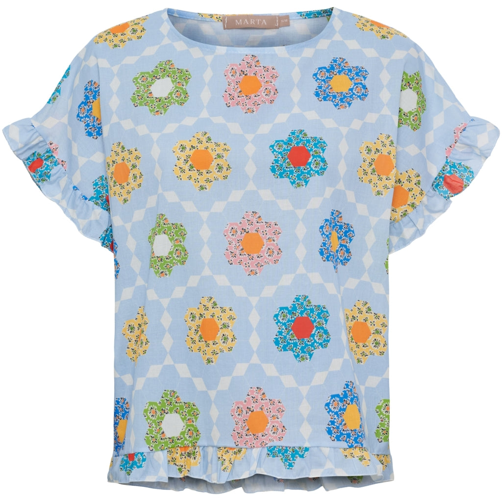 MARTA DU CHATEAU Marta du Chateau dame top MdcKasimira 268483 Top LightBlueIPA1401D2