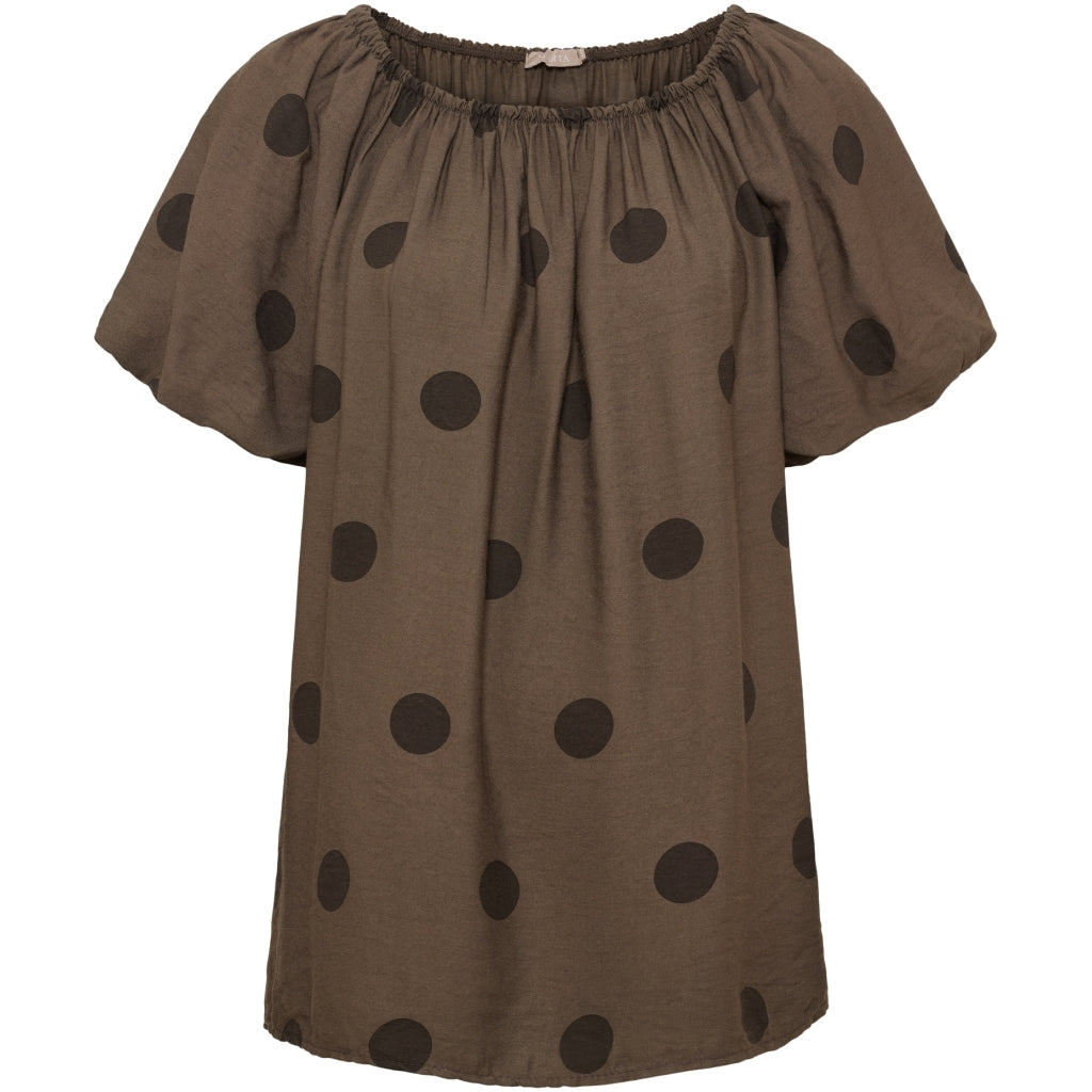 MARTA DU CHATEAU Marta du Chateau dame top MdcLuciana 26136 Top Brown
