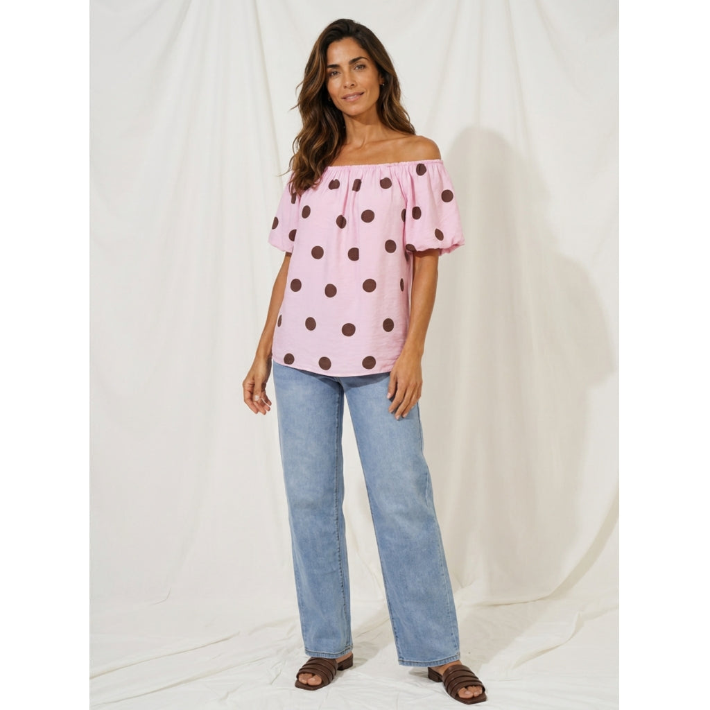 MARTA DU CHATEAU Marta du Chateau dame top MdcLuciana 26136 Top Pink