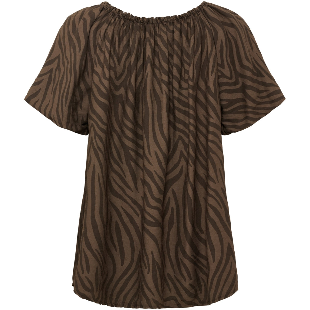 MARTA DU CHATEAU Marta du Chateau dame top MdcLuciana 26136 Top Brown